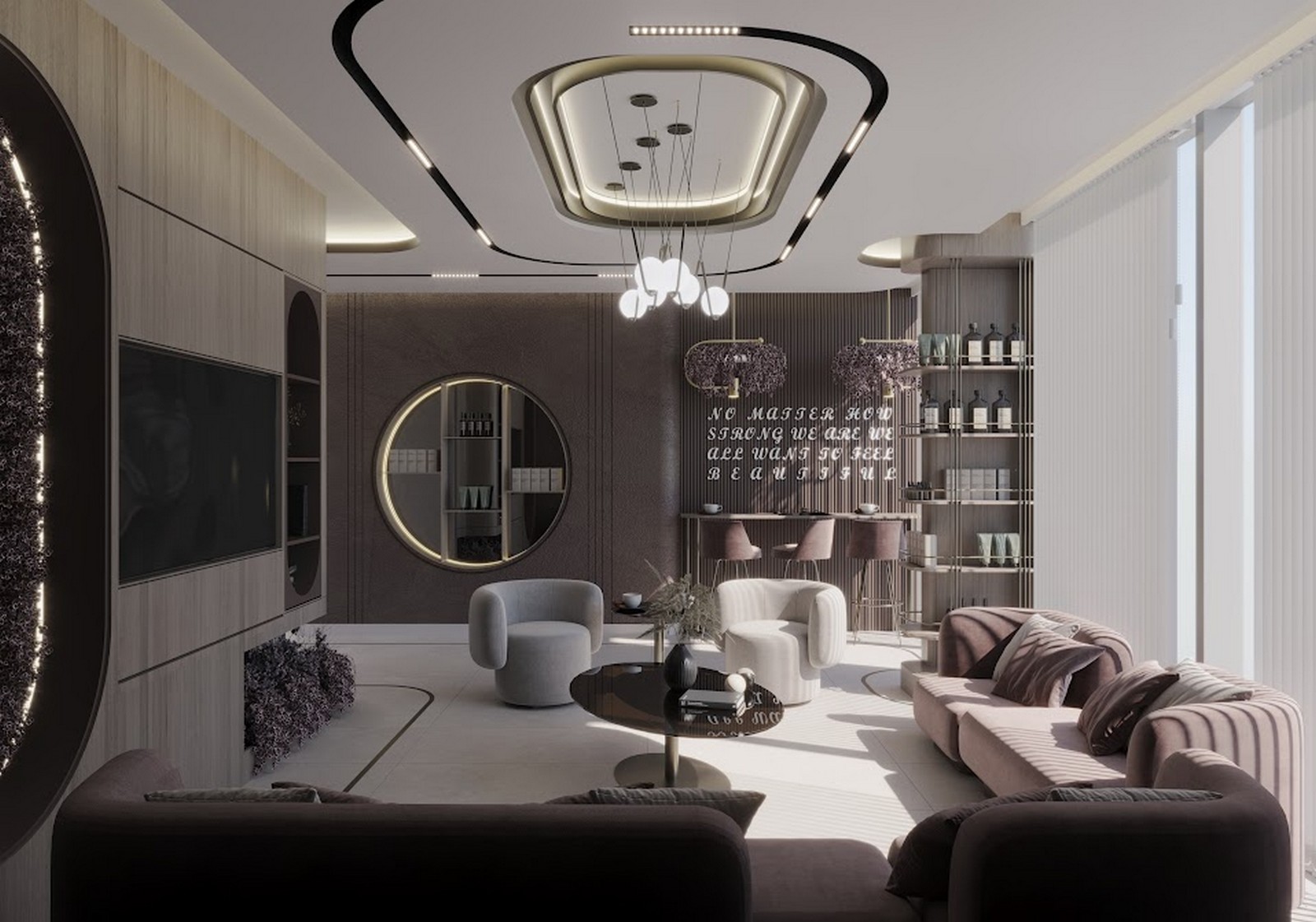 YDA Center Nagihan Hanım Güzellik Merkezi Tasarımı