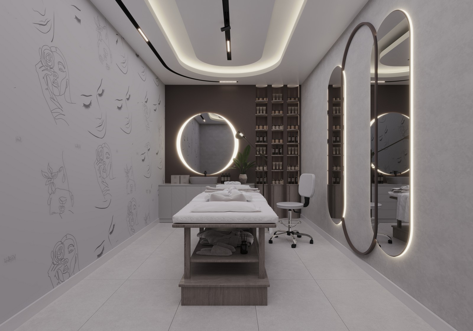 YDA Center Nagihan Hanım Güzellik Merkezi Tasarımı