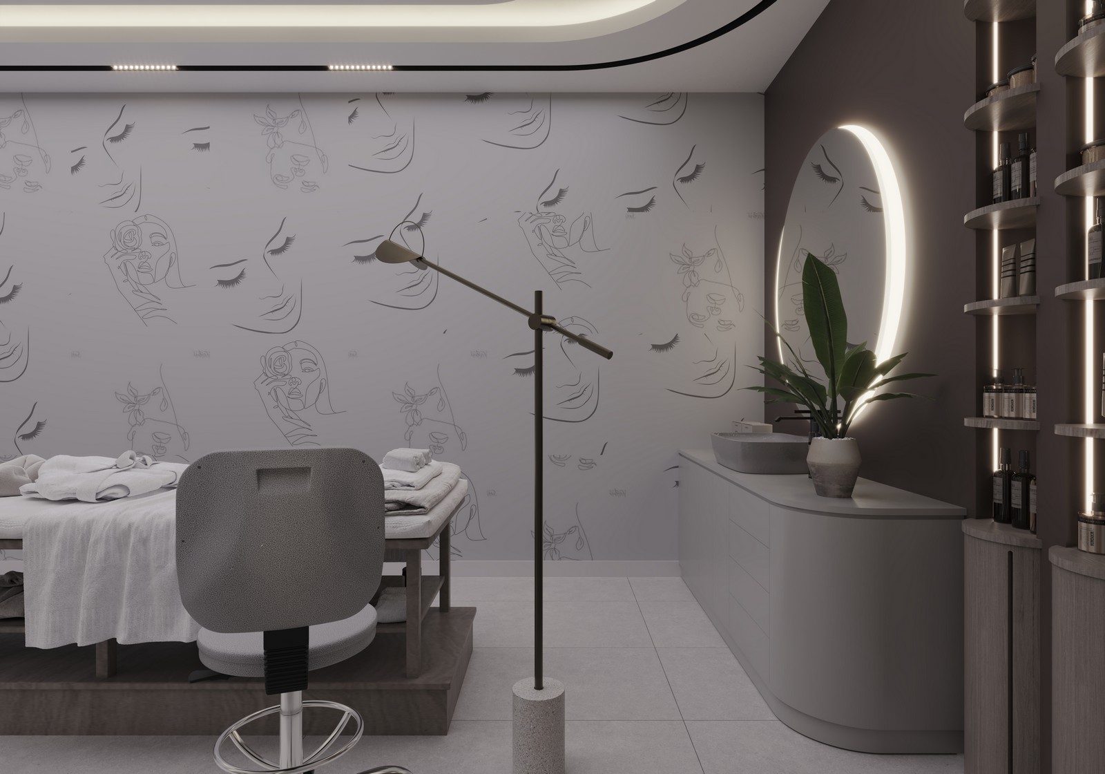 YDA Center Nagihan Hanım Güzellik Merkezi Tasarımı