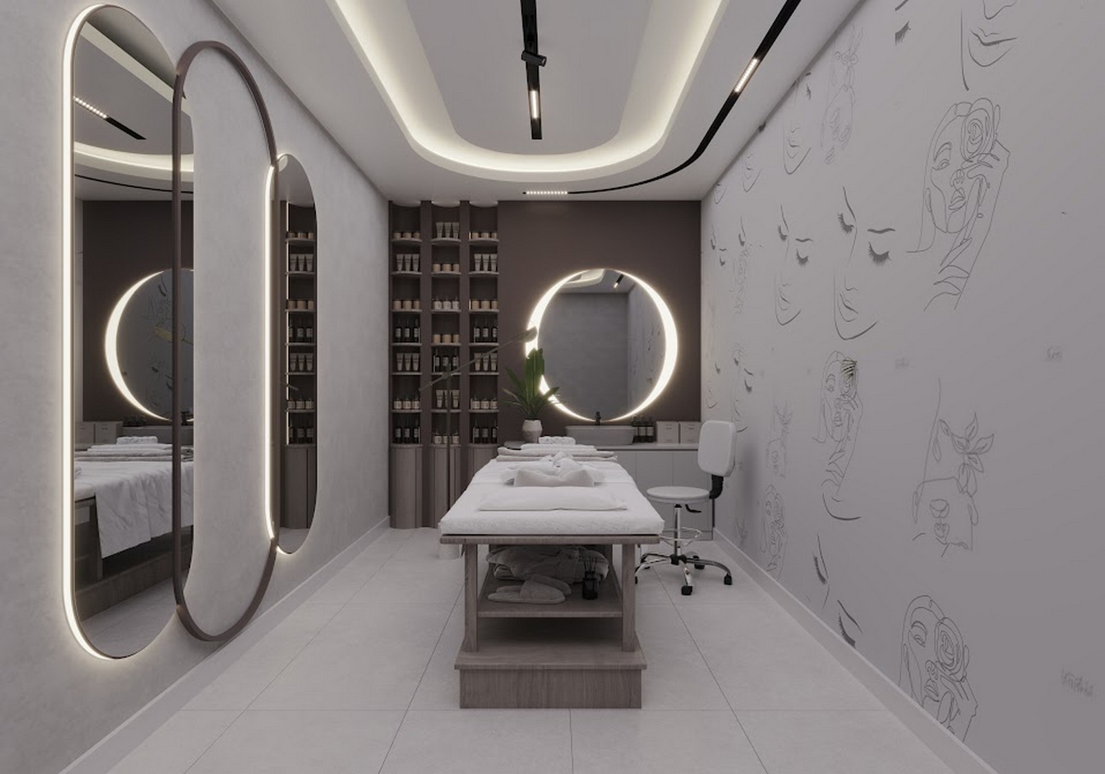 YDA Center Nagihan Hanım Güzellik Merkezi Tasarımı