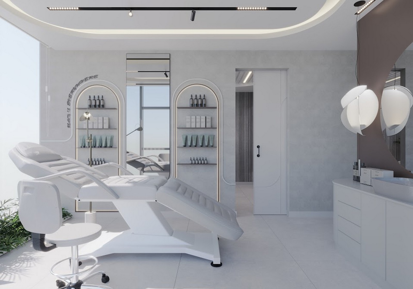 YDA Center Nagihan Hanım Güzellik Merkezi Tasarımı