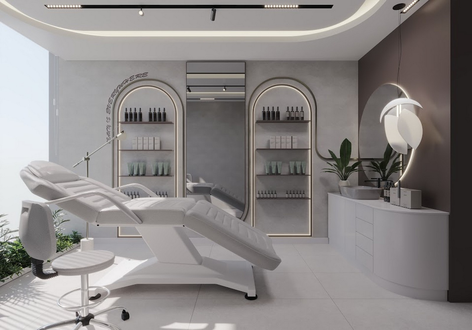 YDA Center Nagihan Hanım Güzellik Merkezi Tasarımı