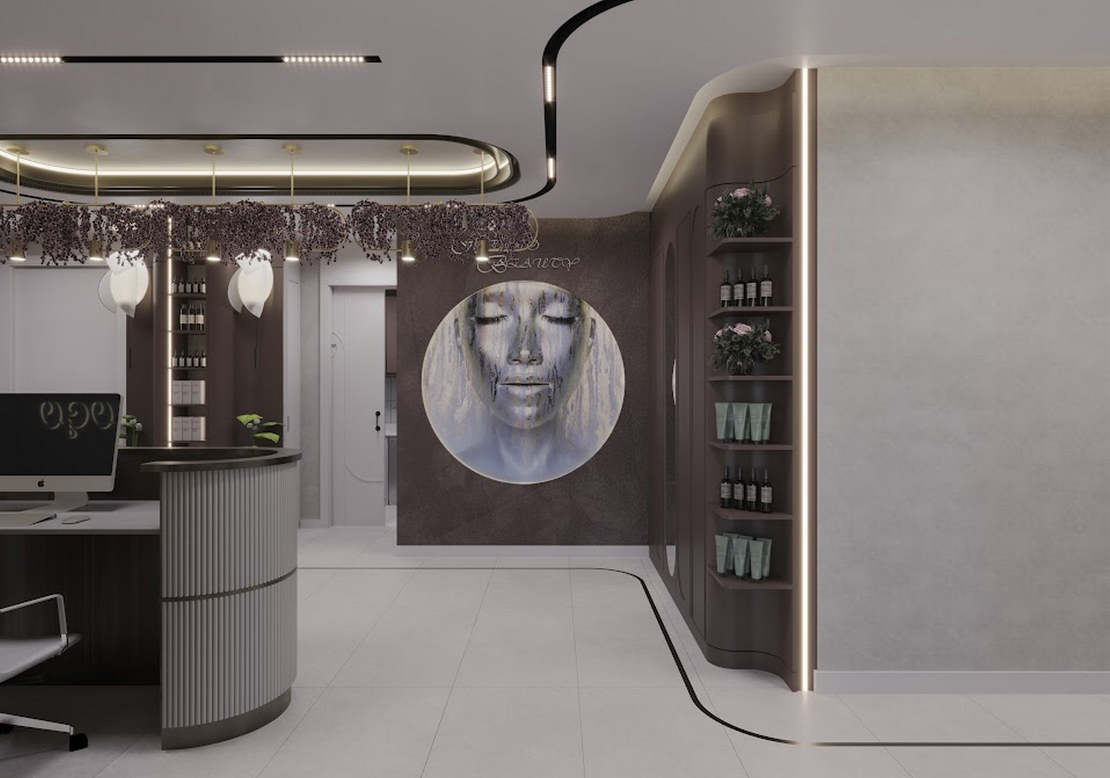 YDA Center Nagihan Hanım Güzellik Merkezi Tasarımı